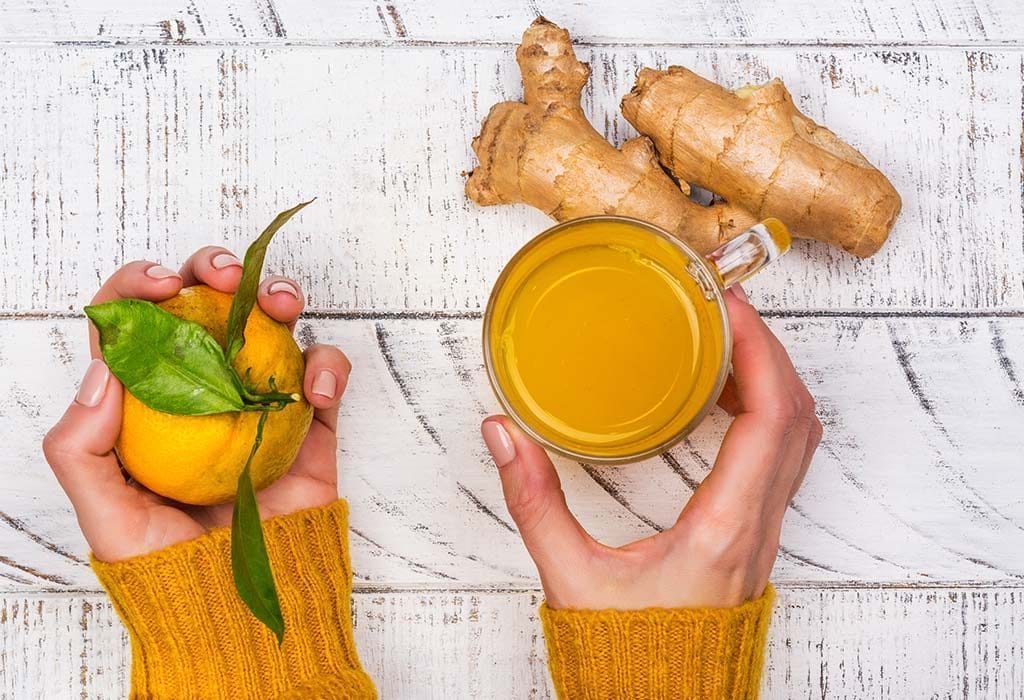 turmeric tea with ginger