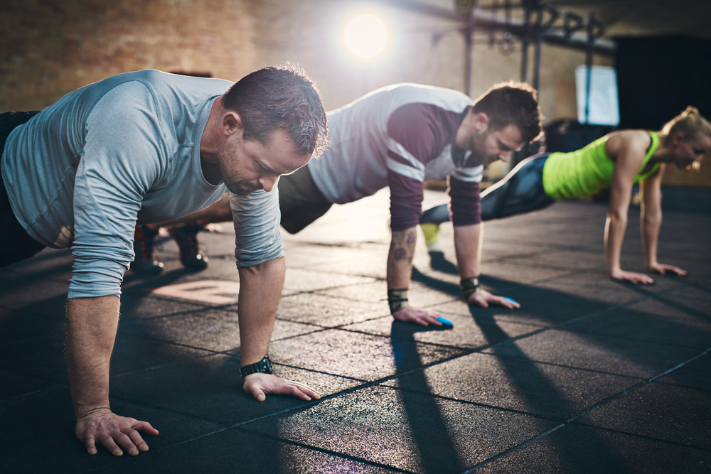 Pushing Up Your Confidence In Order To Do A PUSH UP: Personal Trainer near Old Market Square Nottingham