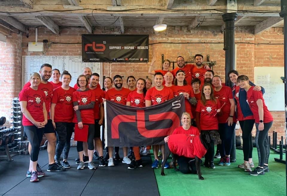Team Photo: Personal Trainer near Old Market Square Nottingham